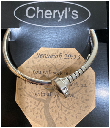 Jeremiah 29:13 Nail Bracelet