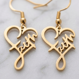 Faith Gold Earrings