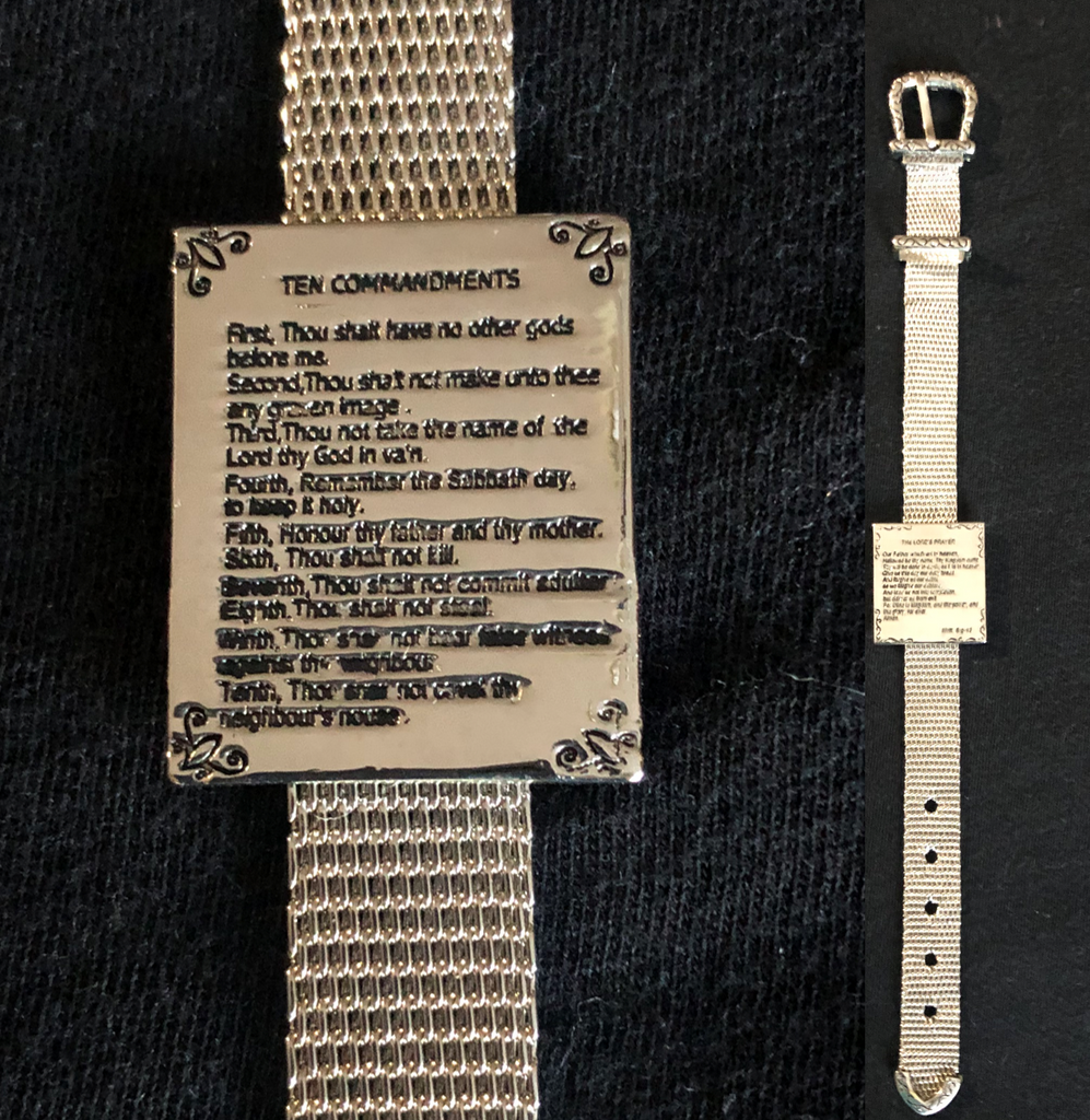 Ten Commandment Bracelet
