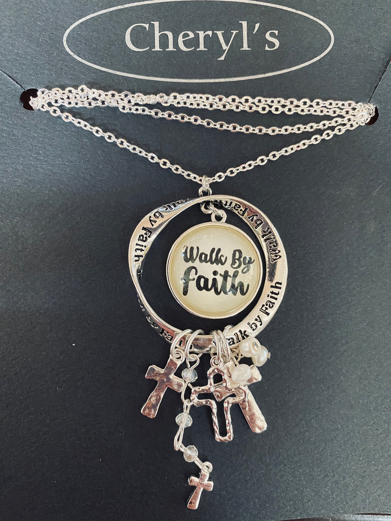 Walk By Faith Ring Necklace